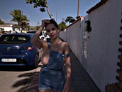 Big Tits Teen Mila Public Nudity