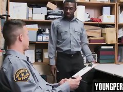 Boss Calls In One Of His Officers To Confront Him