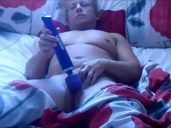 Getting an orgasm with my wand and filming it for you