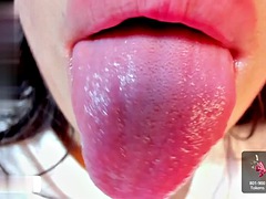 Bimbo Tongue Slut ASMR Mouth Tease