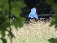 Amateur sex on park bench Meagan from dates25com