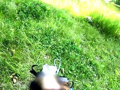 Pov Public Sex On A Picnic. Blowjob And Amateur Doggystyle In Park