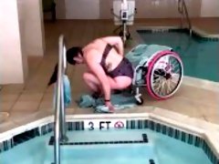Sexy Paraplegic Swimsuit