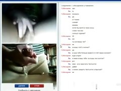 chatroulette. cum on russian unshaved  immature vagina