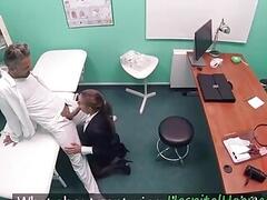 Blondie Silvia Dellai Gets Bent Over By Hung Doctor